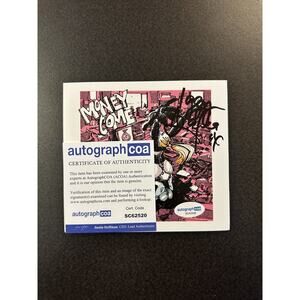 SIGNED Iggy Azalea - Money Come CD Authentic Autograph w/ COA ACOA #SC62520